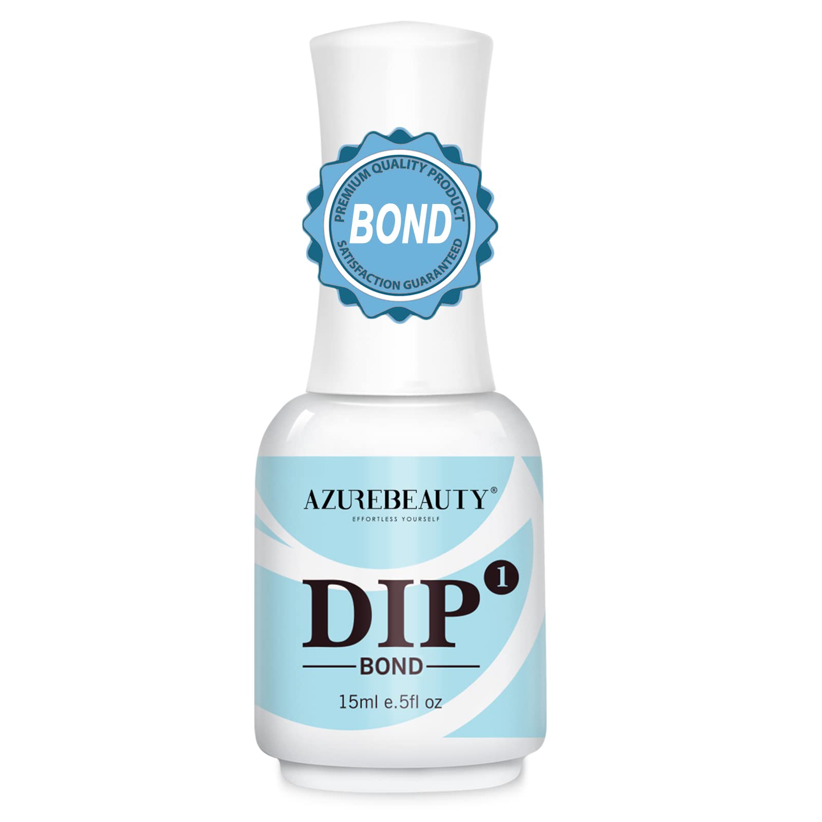 AZUREBEAUTY Dip Powder Primer Bond bottle closeup for strong adhesion base