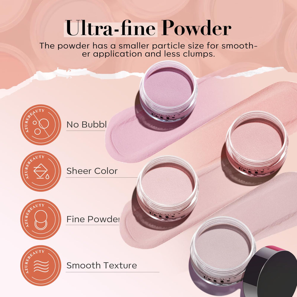 AZUREBEAUTY dip powder recycling tray — reduces mess during application.