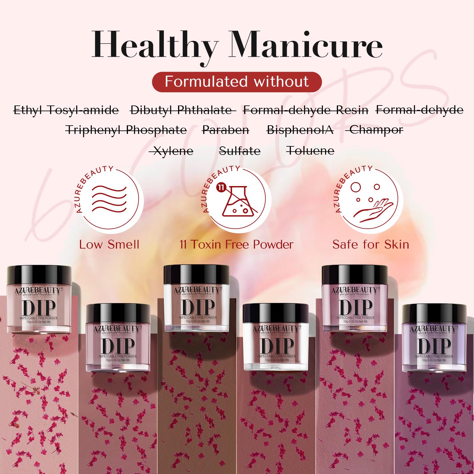 AZUREBEAUTY top coat shine finish for glossy nails