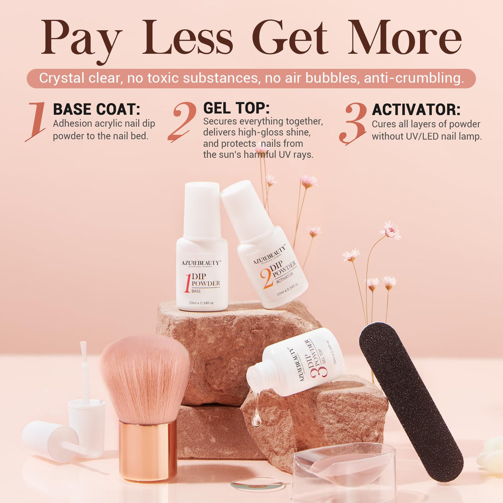 AZUREBEAUTY gift-pack swatch—perfect for gifting to sisters, moms, or friends.