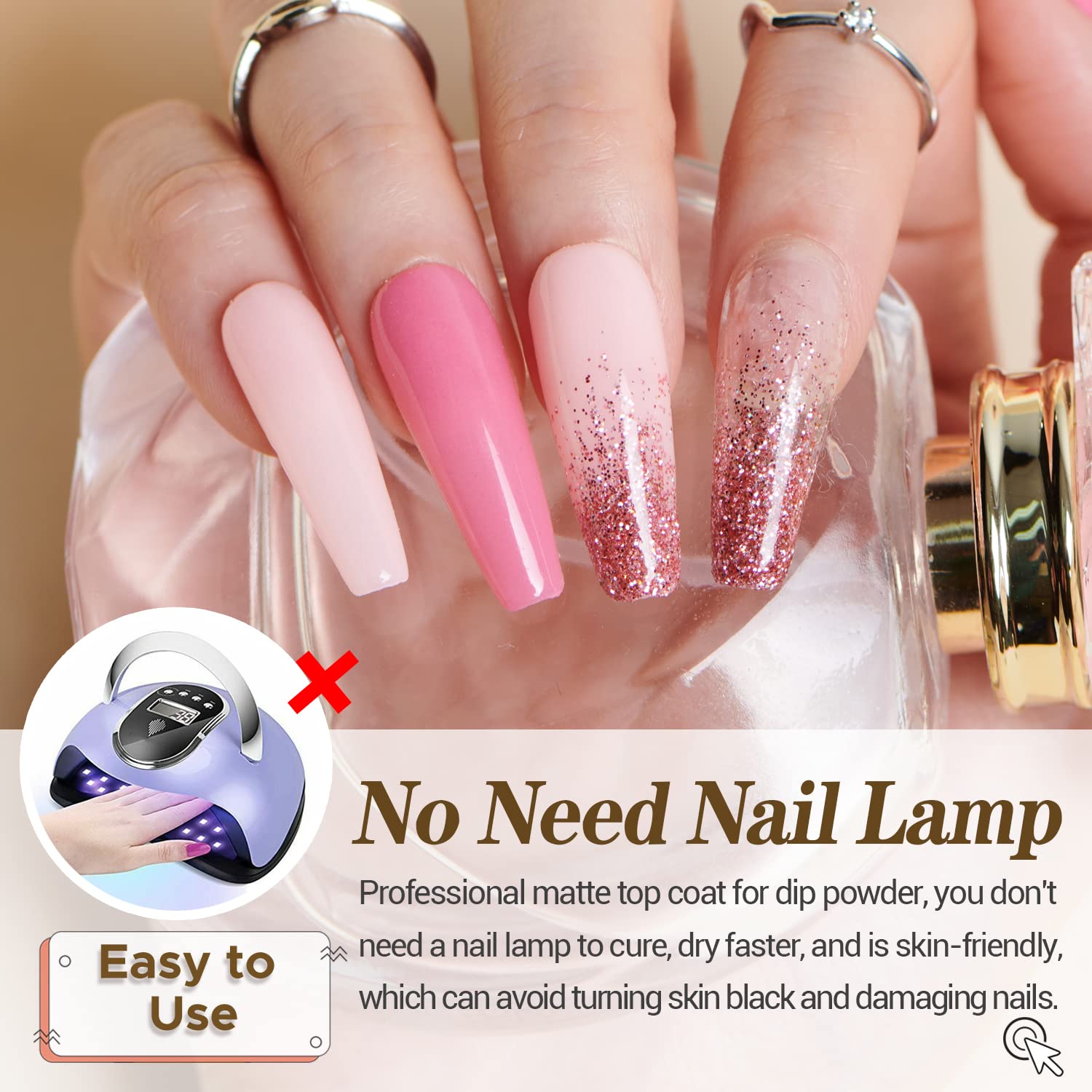 AZUREBEAUTY Gift-ready nail base coat idea for sisters or friends.