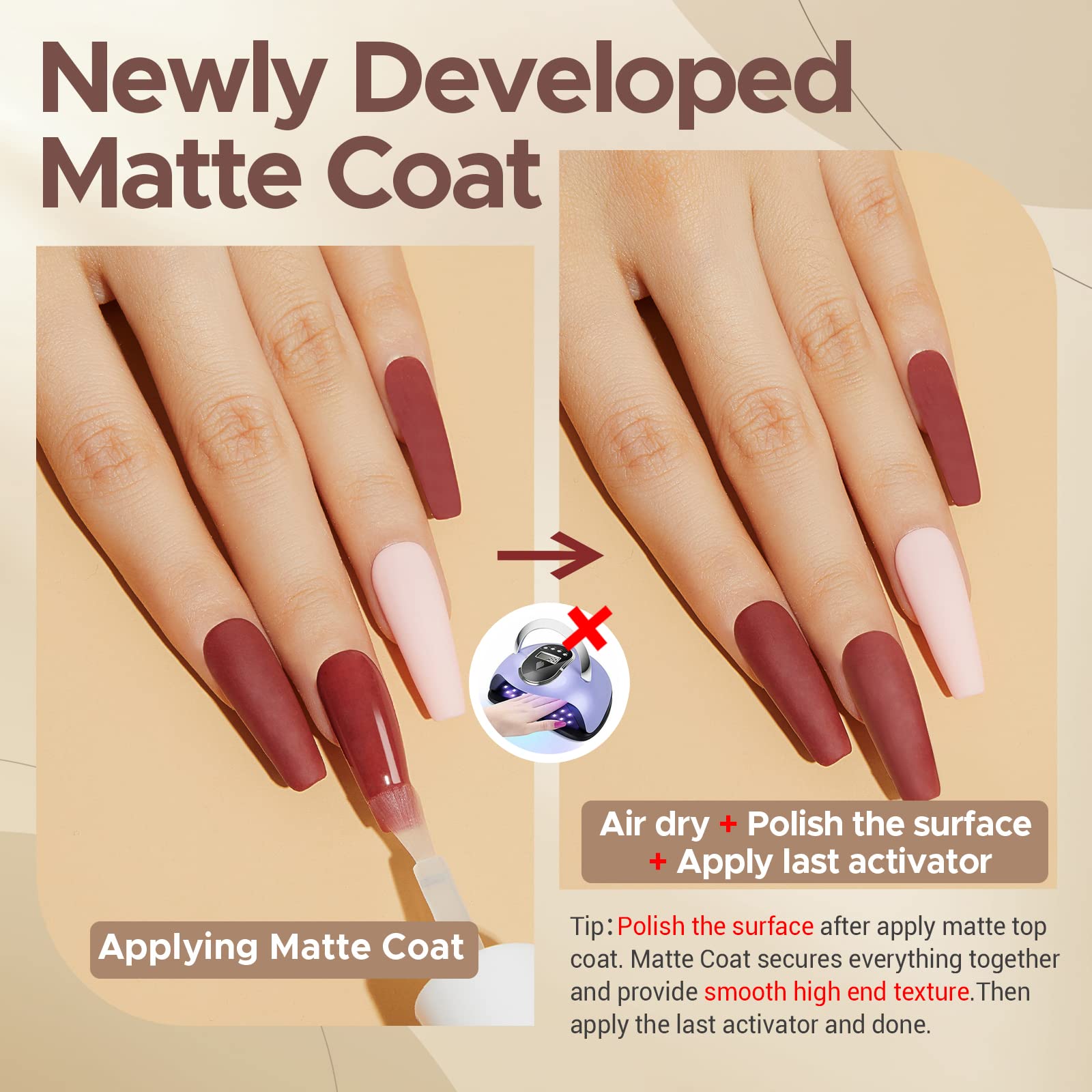 AZUREBEAUTY home manicure setup illustrates easy at-home application