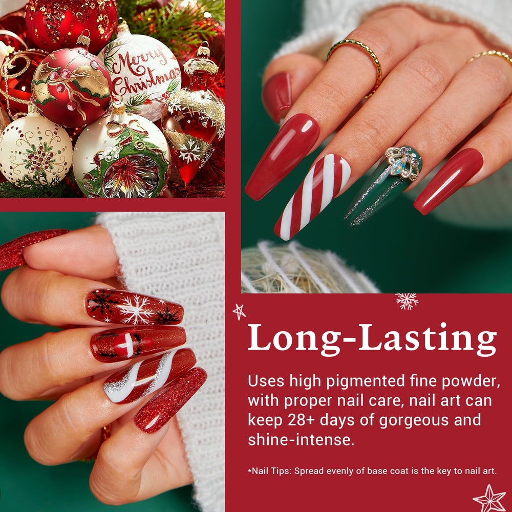 AzureBeauty large nail brush for precise powder application
