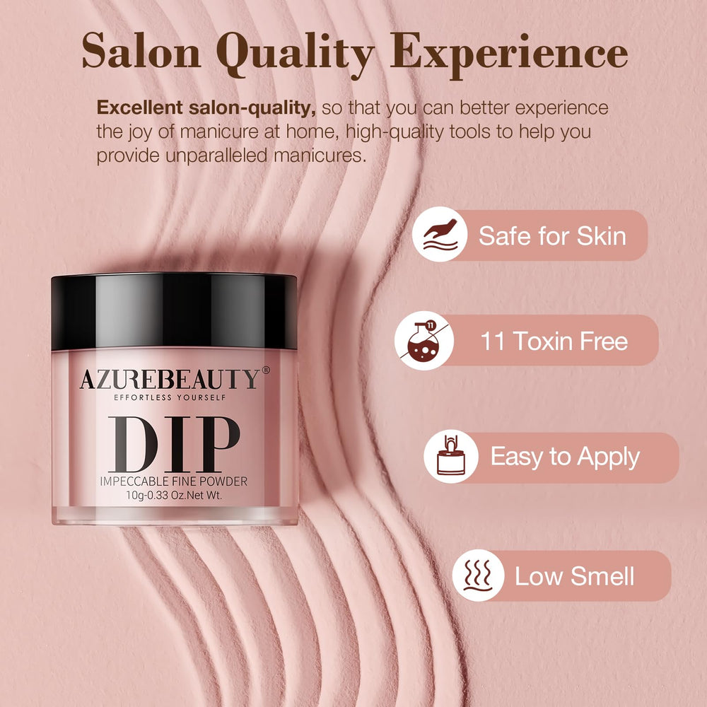 AZUREBEAUTY long-lasting shine—color stays vibrant up to about 28 days.