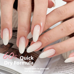 AzureBeauty Milky White swatches showing versatile coverage for daily and special looks.