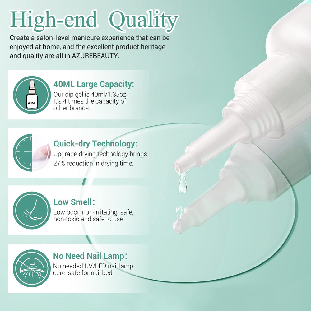 AZUREBEAUTY Nail art DIY setup demonstrates versatile at-home manicure options.