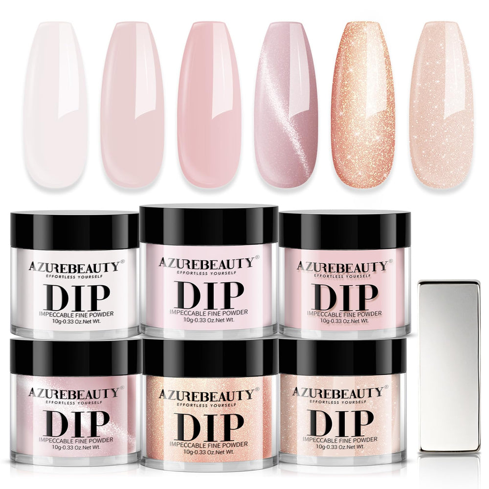 AZUREBEAUTY French-style nail art kit for timeless, natural-looking polish with shine