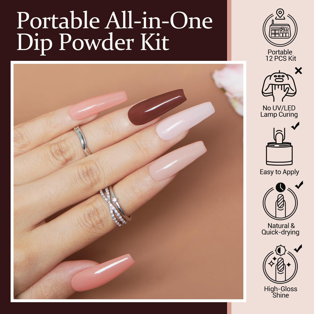 AZUREBEAUTY nail brush and file—precision tools for smooth shaping and detail work.