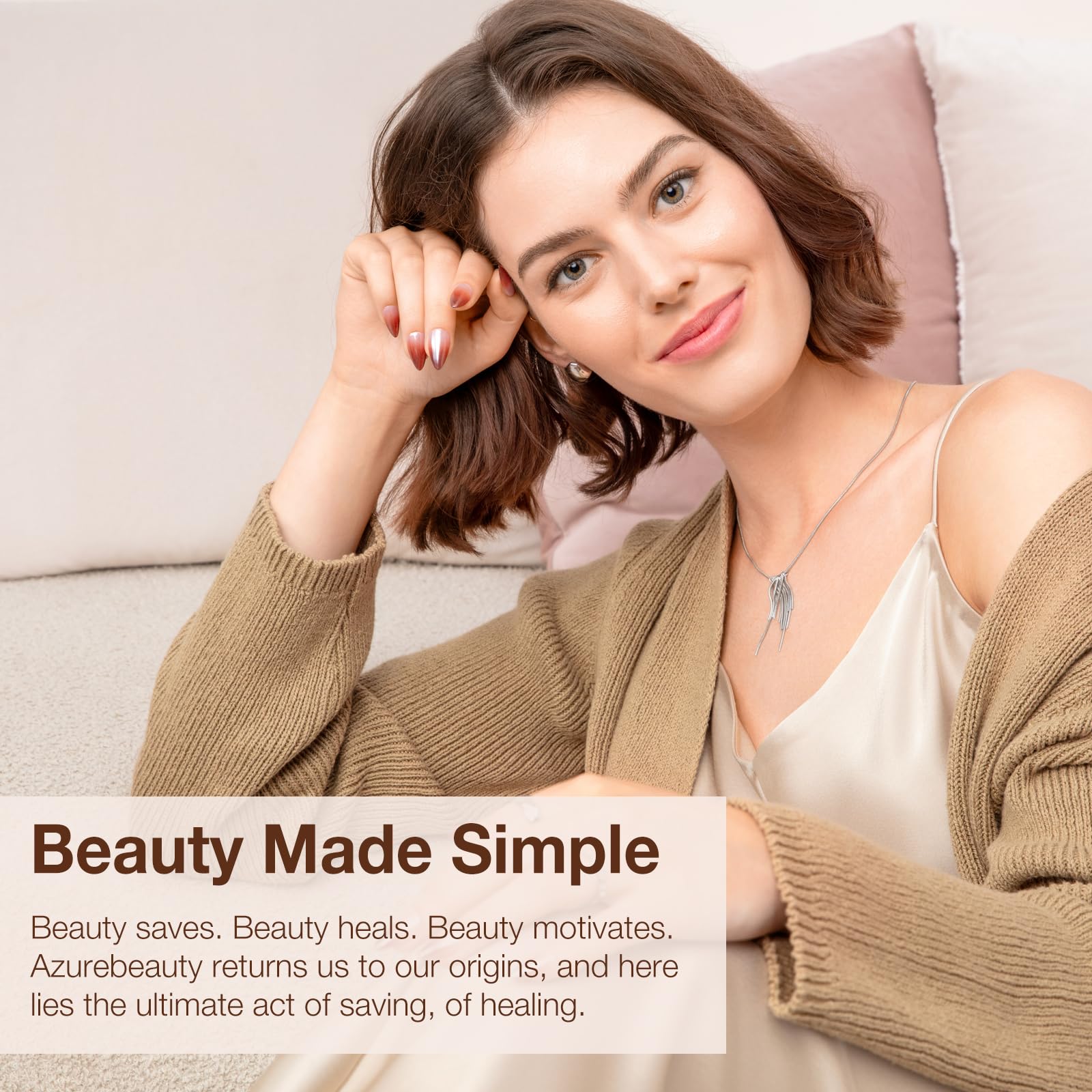 AZUREBEAUTY included nail brush aids precise powder placement