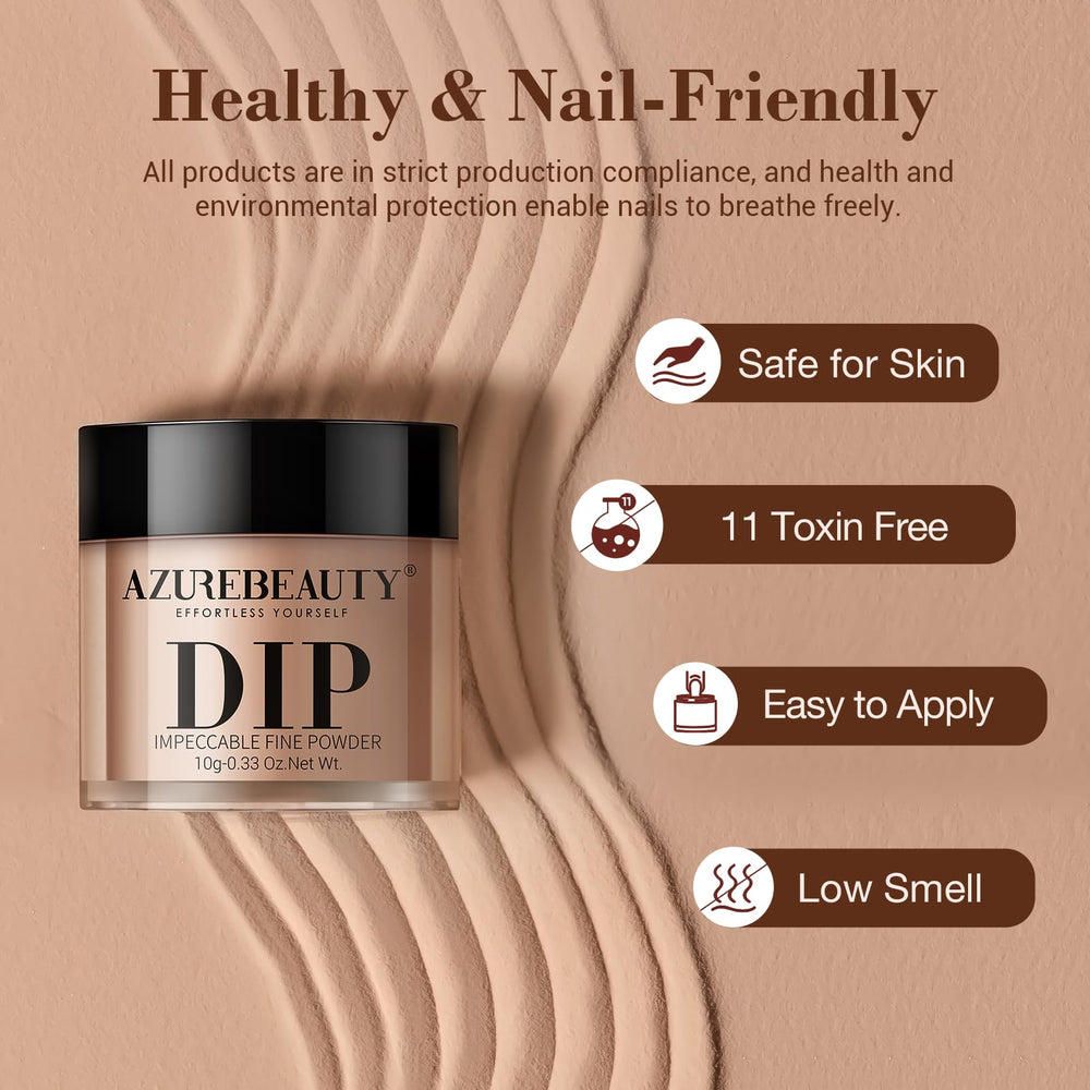 AZUREBEAUTY nail file for shaping after dip powder