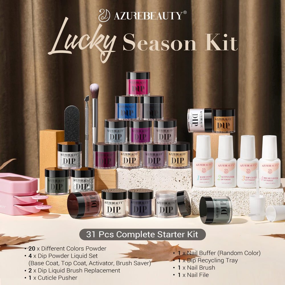 AZUREBEAUTY nail-polishing block sample for mini manicures