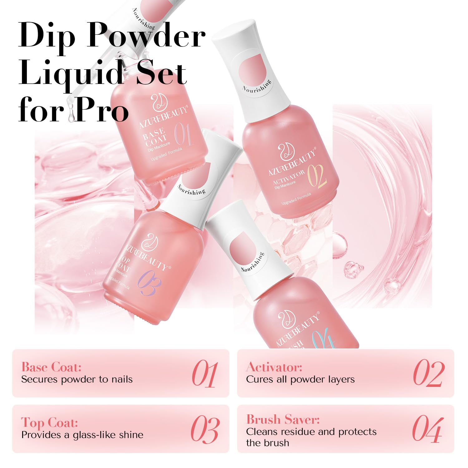 AZUREBEAUTY nail stick presents reliable nail prep for smooth application
