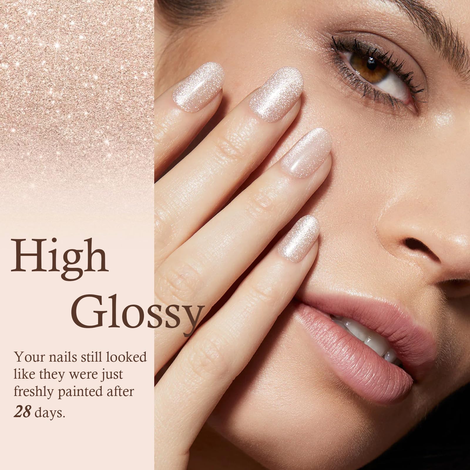 AZUREBEAUTY nail sticks testing color options easily.