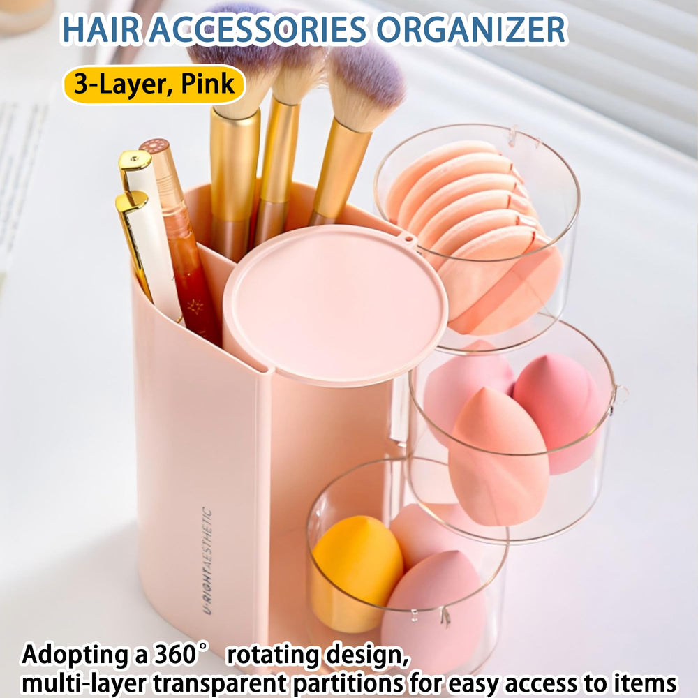 Azurphoric powder puff quick-access pocket keeps essentials ready.