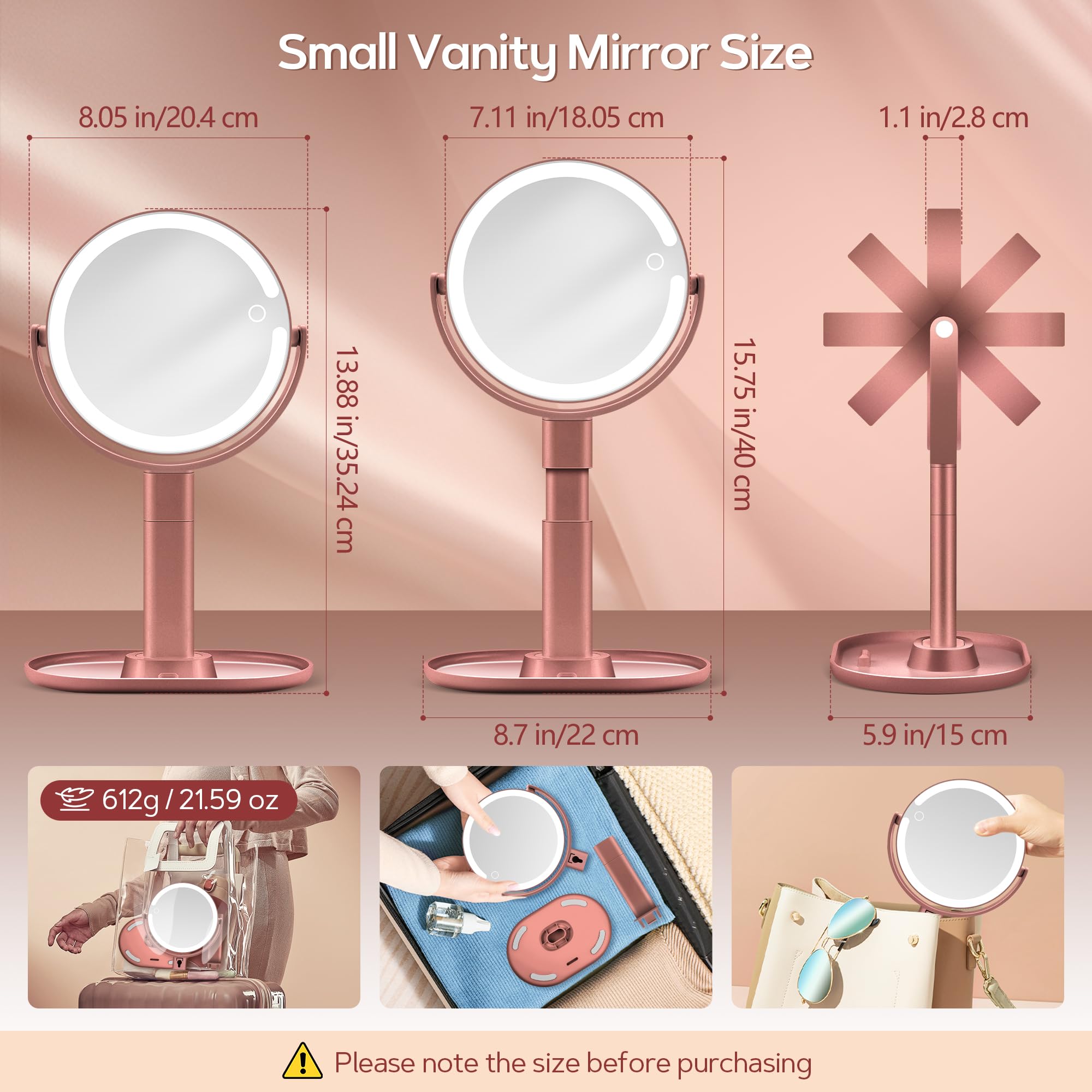 B Beauty Planet 30x magnification close-up for precise grooming tasks
