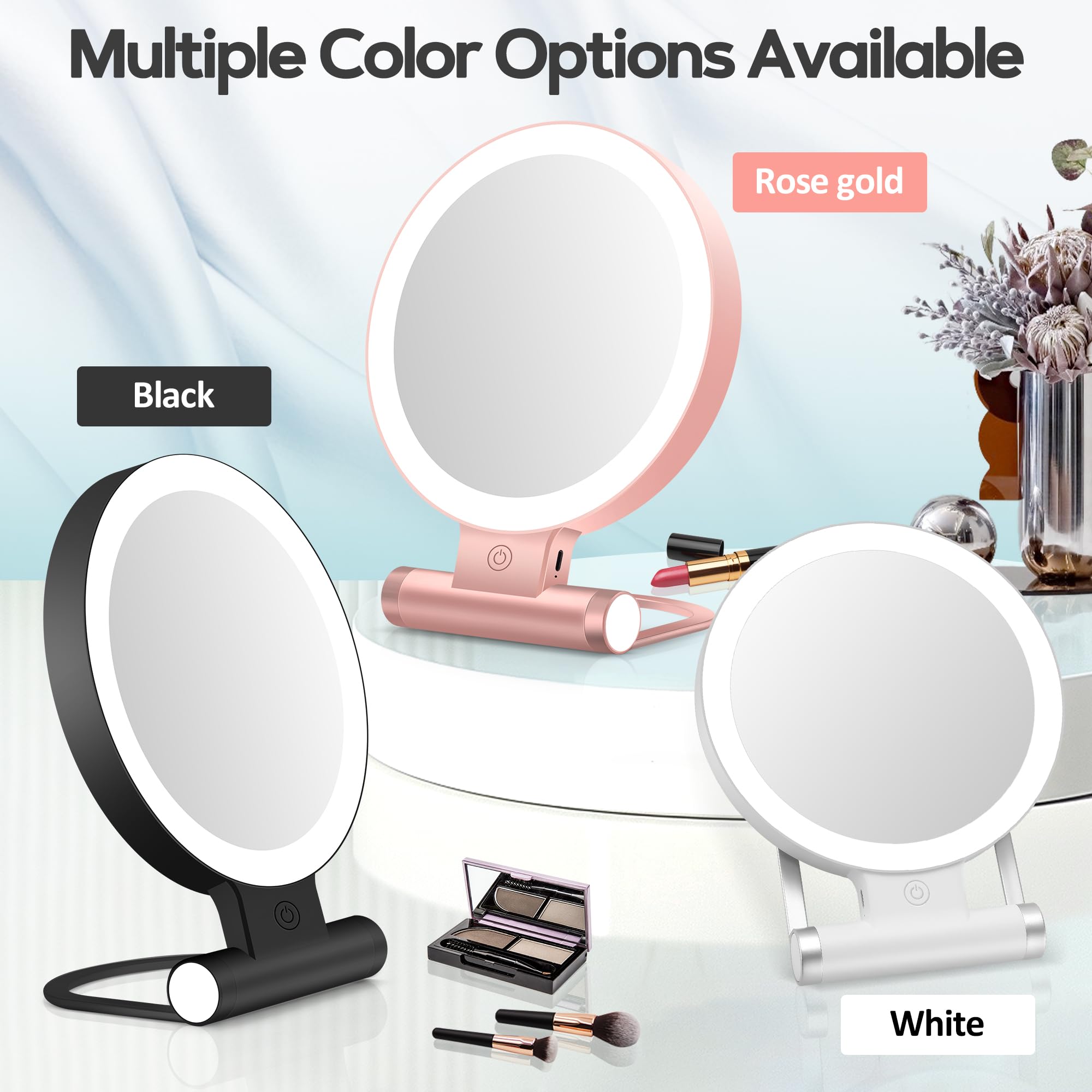 B Beauty Planet light modes warm white daylight show eye friendly options.