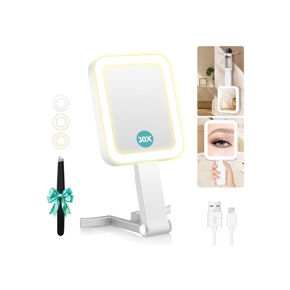 B Beauty Planet travel mirror 1x view for everyday makeup checks.