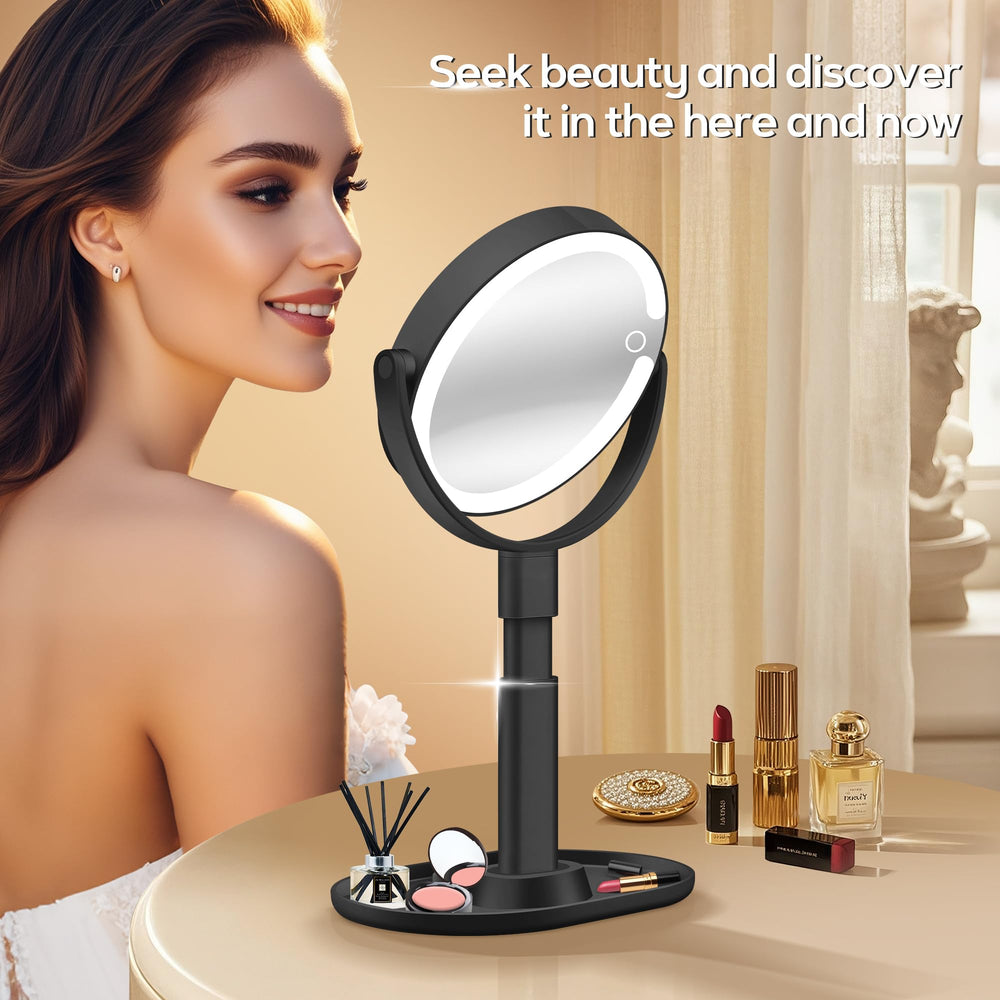 B Beauty Planet elegant gift box mirror suited for birthdays and holidays.