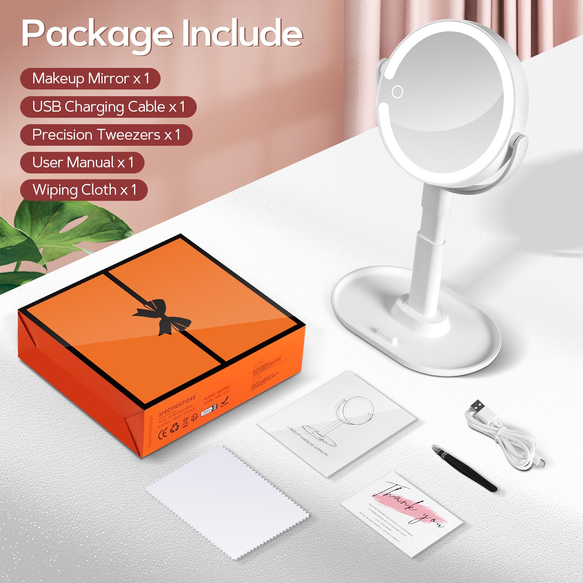B Beauty Planet portable detachable design for travel