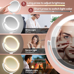 B Beauty Planet three lighting modes natural warm cool options