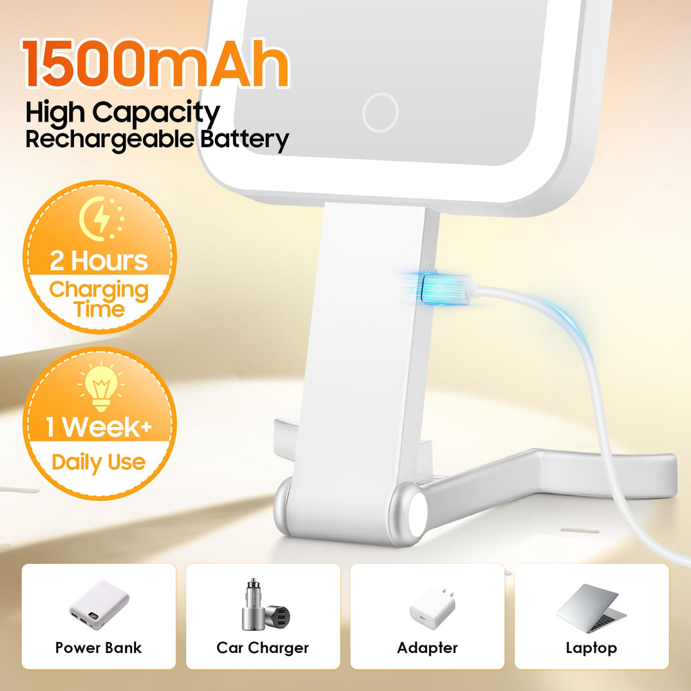 B Beauty Planet tabletop stand setup for hands-free grooming.