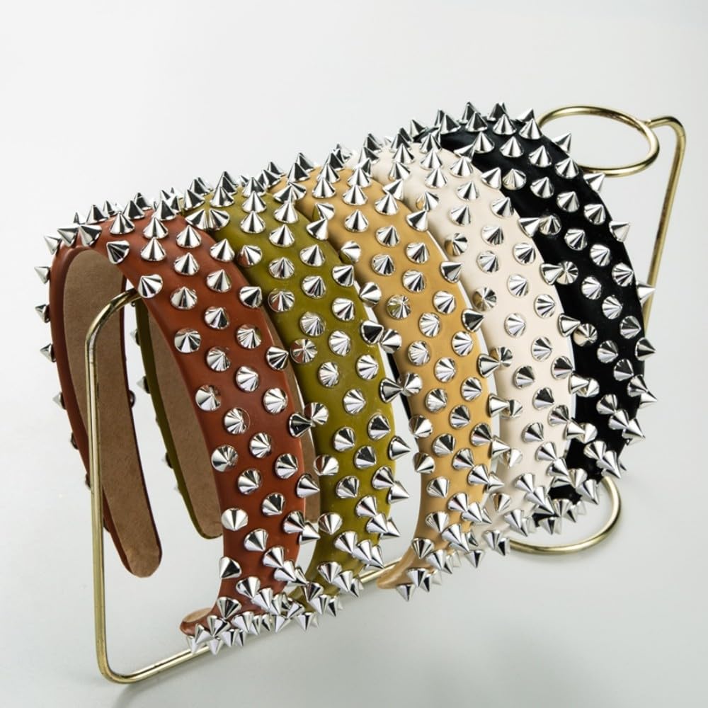 BaBakiak studded headband on stage enhances bold streetwear style for club nights
