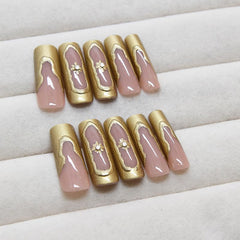 BABALAL Nails chrome texture close-up shows modern 3D detail