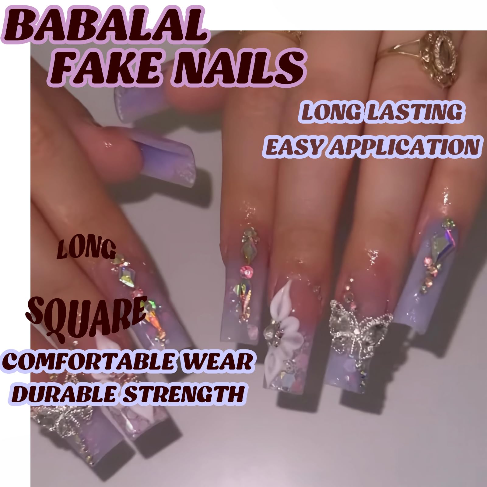 BABALAL nails suit parties, weddings, dates, and other festive occasions.