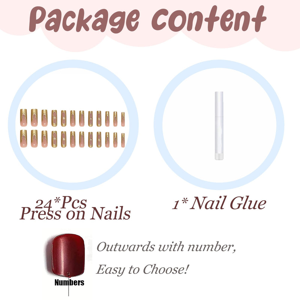 BABALAL Nails gold-glitter finish adds glamorous touch for date nights
