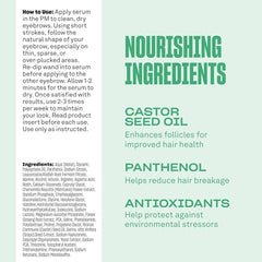 Babe Original Eyebrow Serum biotin and amino acids support brow strength.