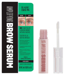 Babe Original Eyebrow Serum wand-dip for precise, targeted brow growth.