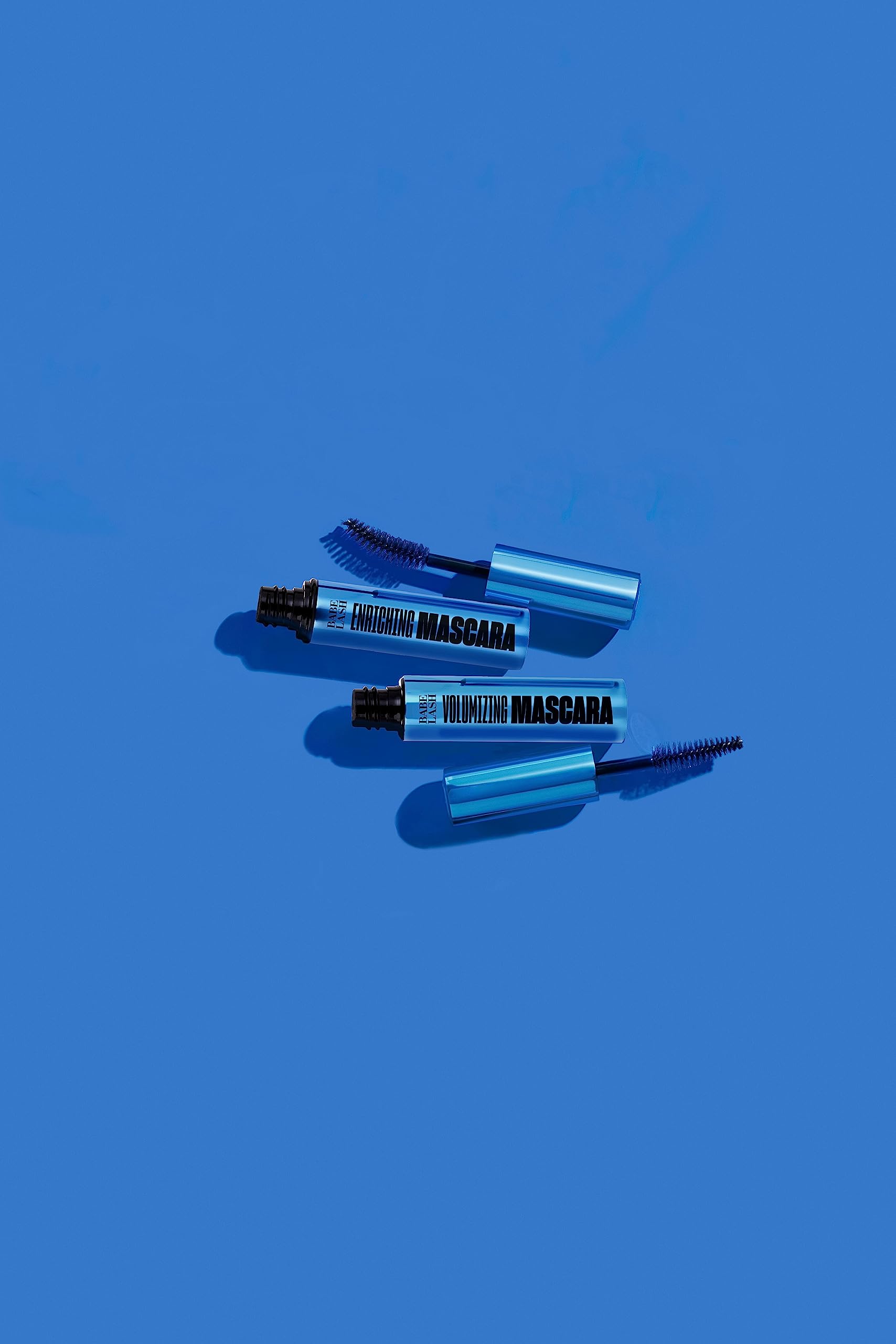 Babe Original mini black mascara tube shown for travel-friendly design