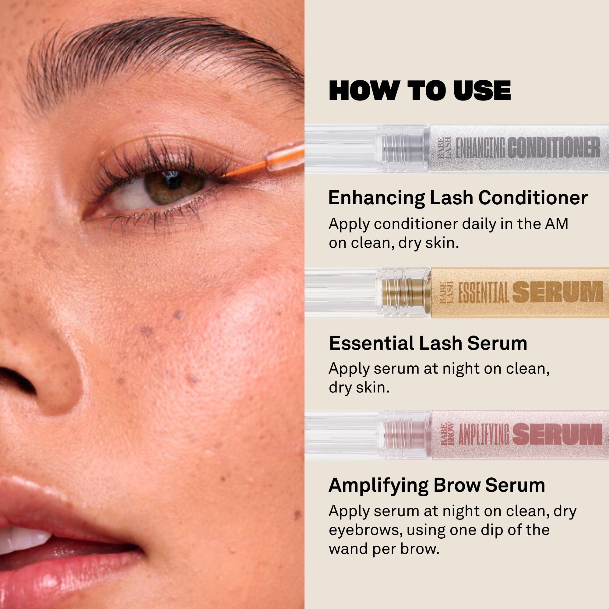 BABE ORIGINAL set flatlay photo showcases the complete three-product kit.