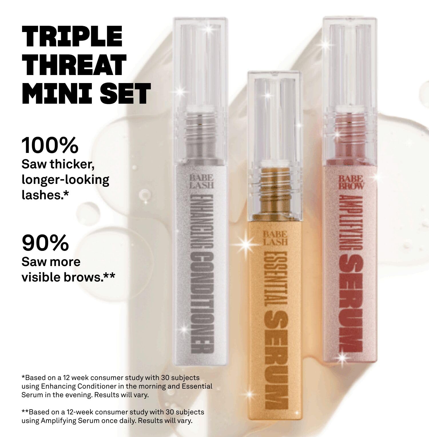 BABE ORIGINAL travel size mini set box conveys compact, on-the-go care.