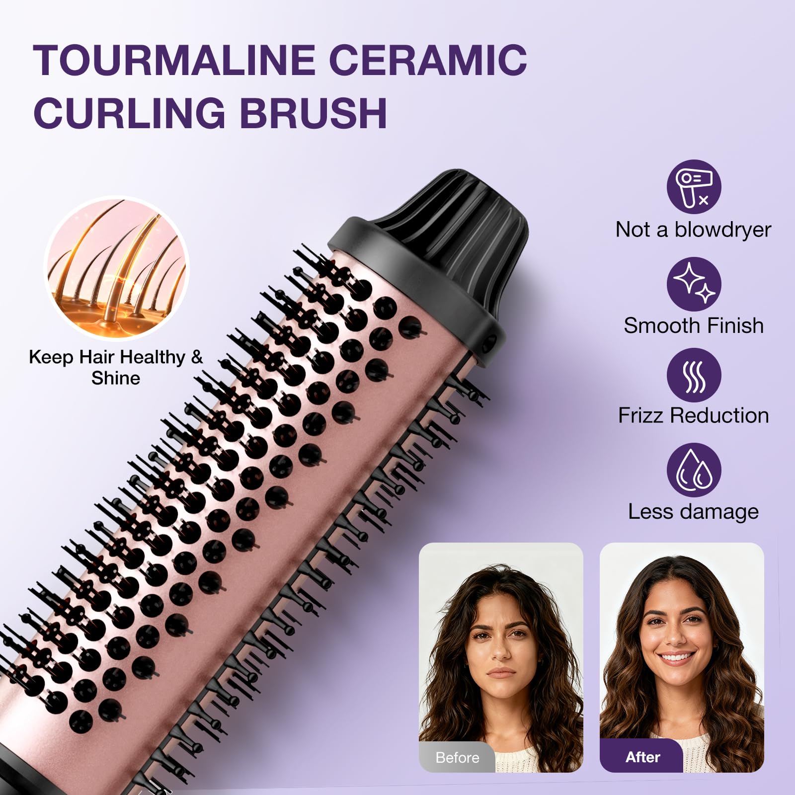 BABONIR 1.25-inch wand creates large curls and body.