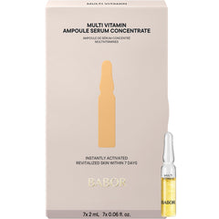 BABOR multi vitamin ampoule bottle for radiant skin with vitality boost