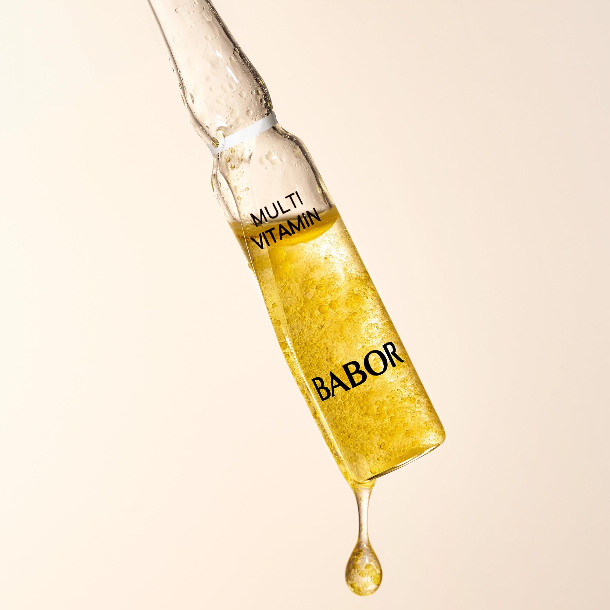 BABOR vitamin A close up hints at brightening radiance