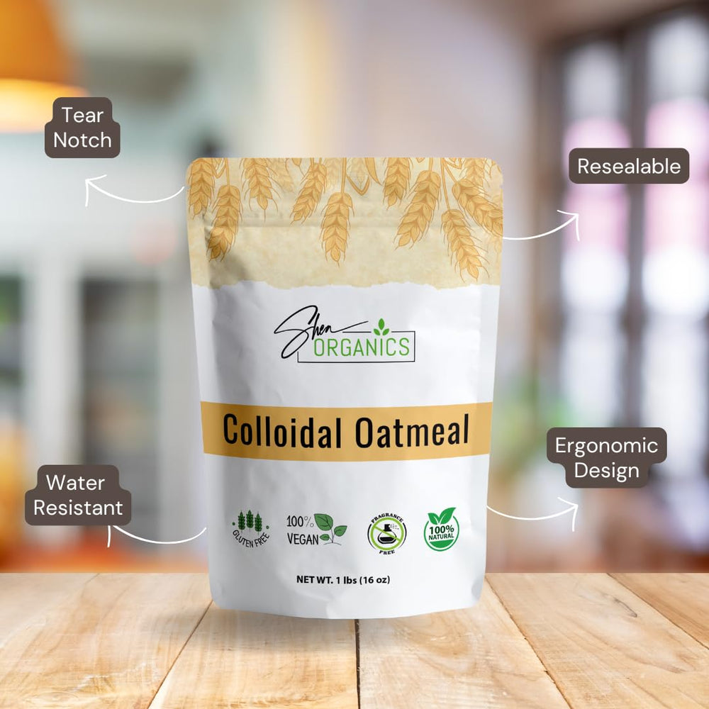 Baby Shea Colloidal Oatmeal Powder used in soap making recipes