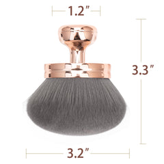 BABYSHEEP 3.3-inch round head delivers quick, even self-tanner coverage