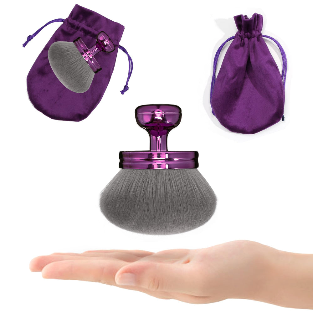 BABYSHEEP brush ensures even distribution across chest and arms