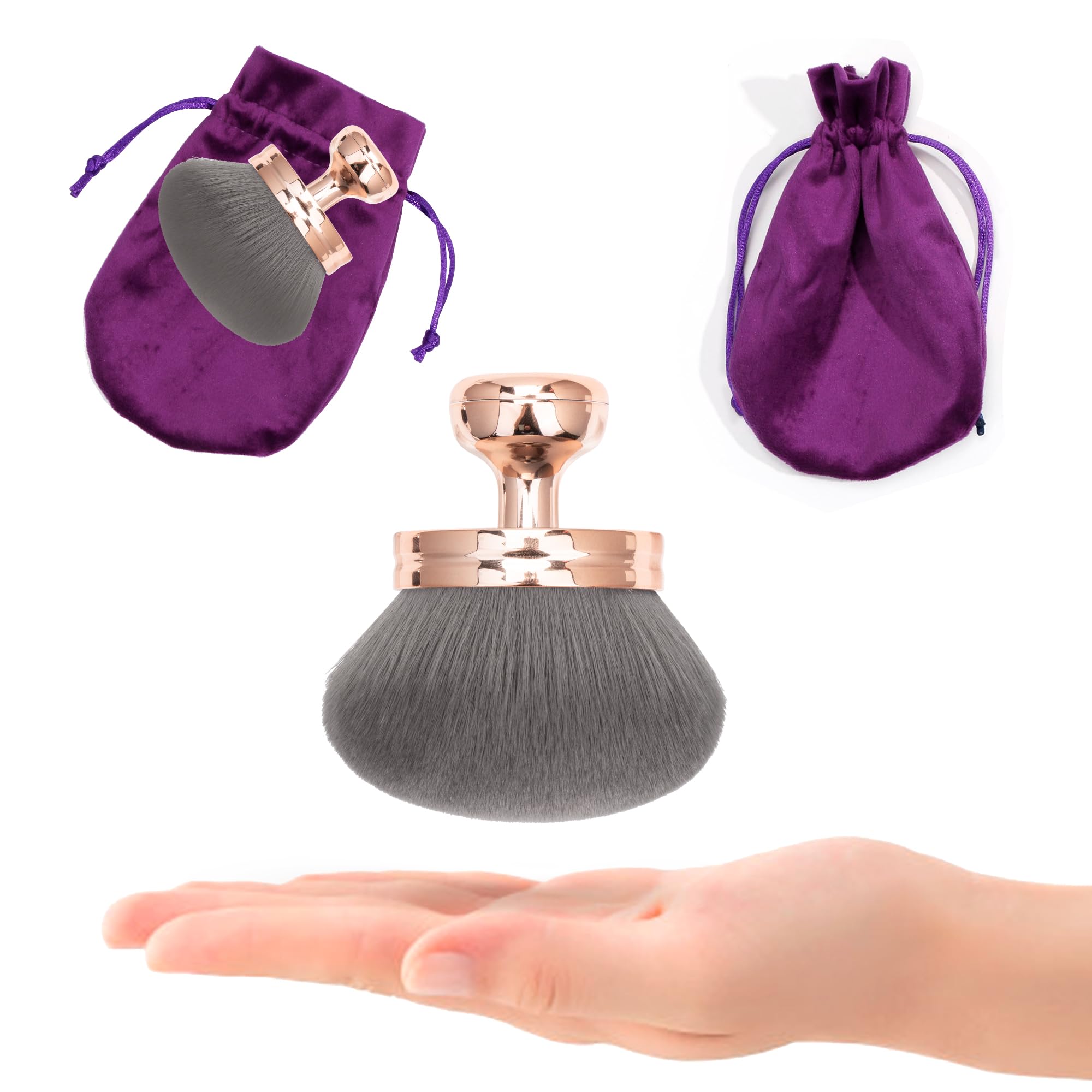 BABYSHEEP Vegan cruelty-free bristles ensure responsible makeup application