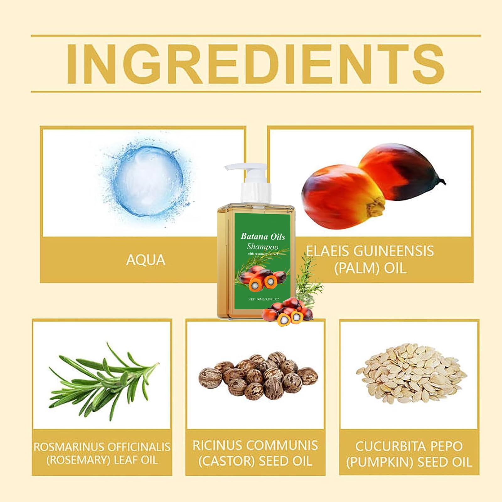 BACIOKIS Batana Oil Shampoo bottle-in-hand demonstrates convenient daily use.