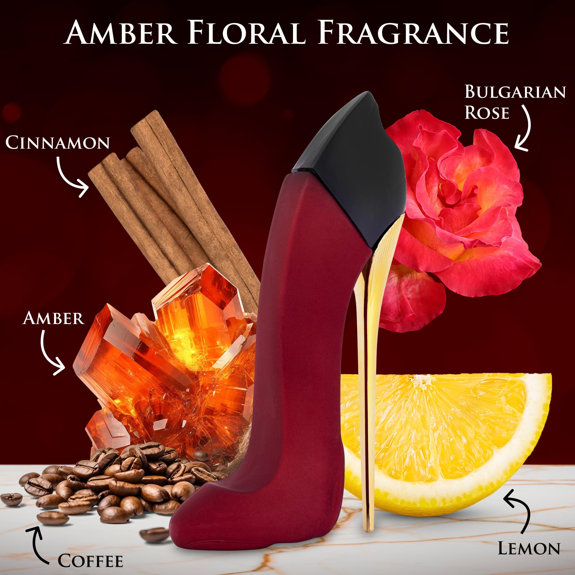 Bad Girl Velvet Eau de Parfum bottle displayed with long-lasting aroma