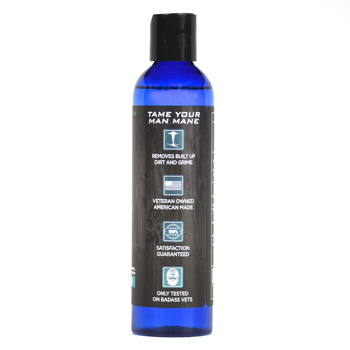 Badass Beard Care Beard Wash lather forms soft foam, refreshing cleanse for beard.