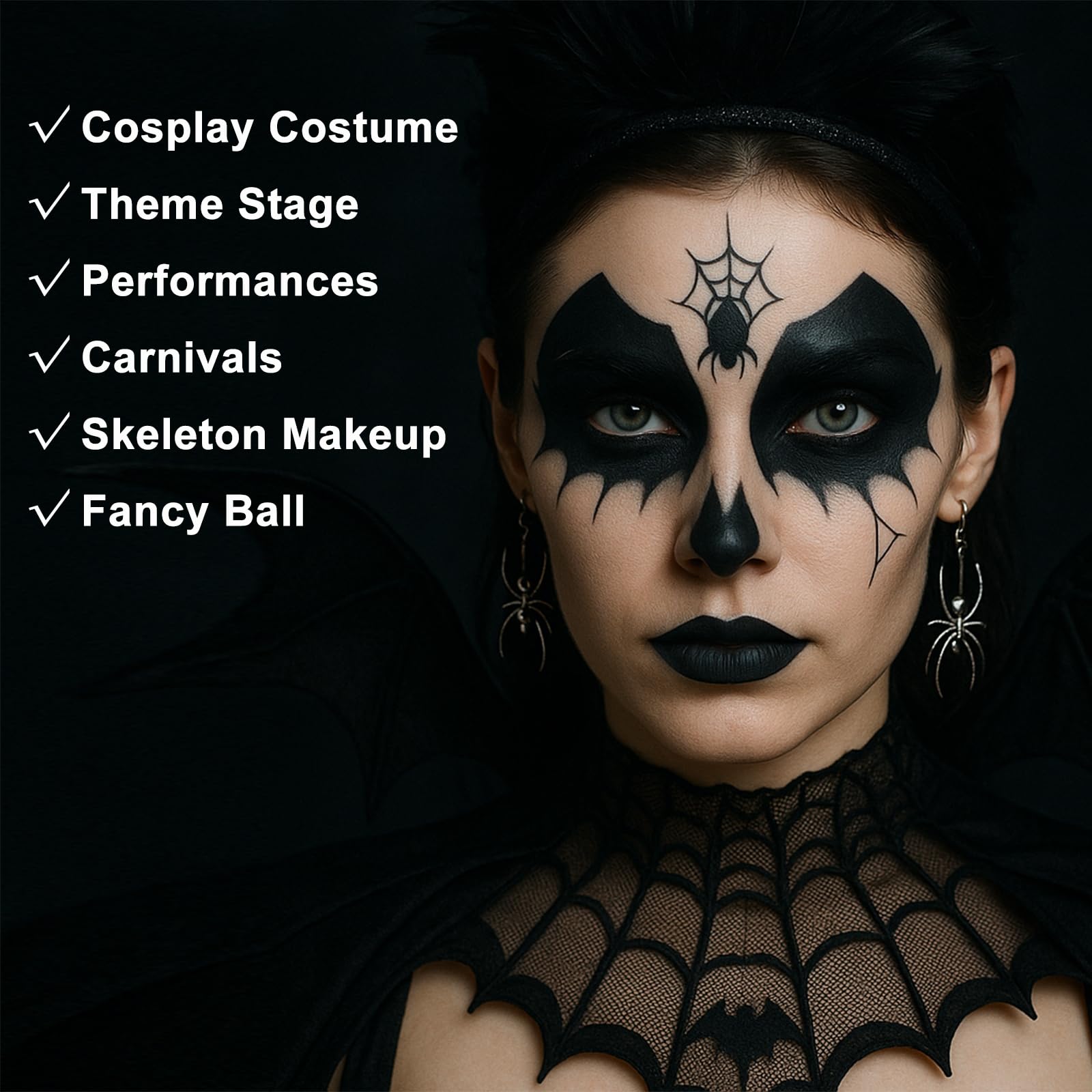 BADCOLOR halloween-sfx makeup sticks for bold character looks.