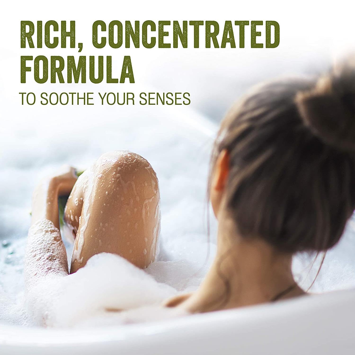 Badedas fragrance close-up emphasizes sensory notes and soothing scent.