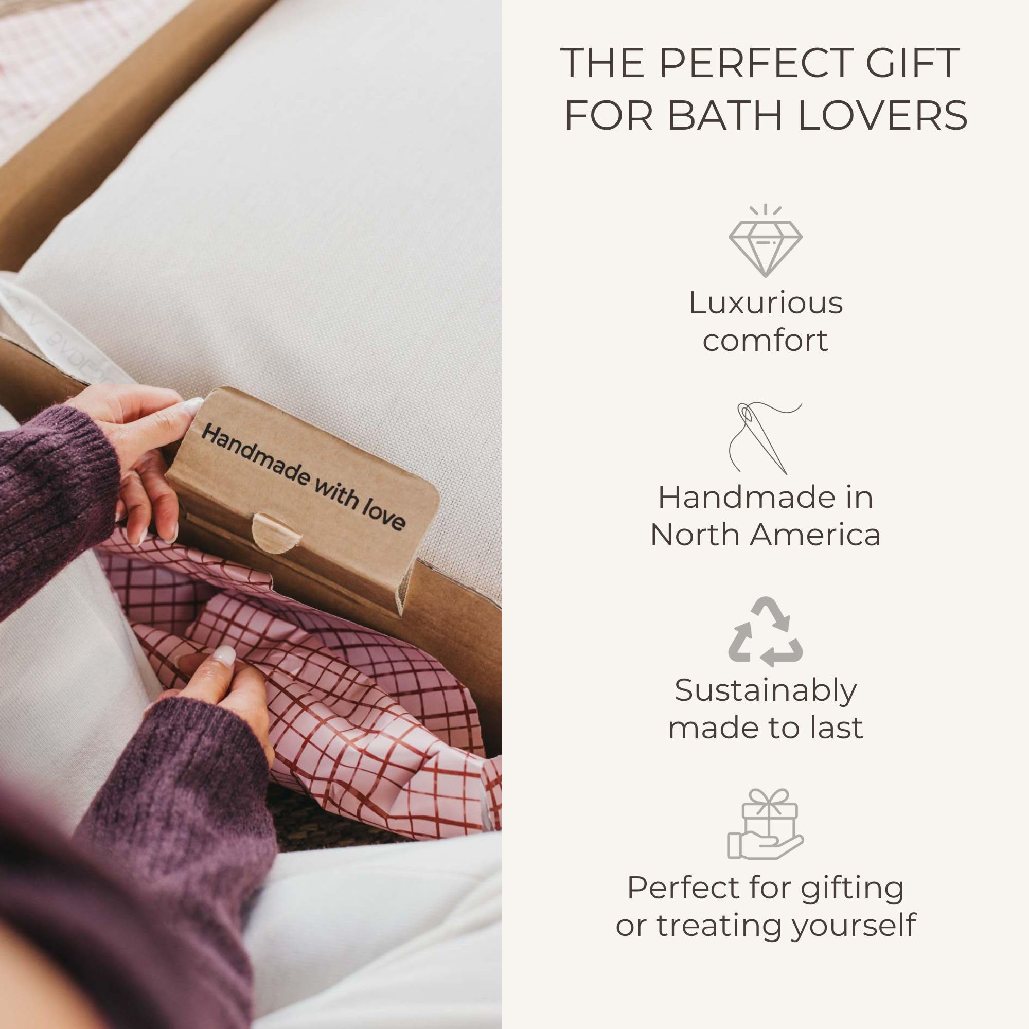 BADESOFA Luxury Bath Pillow S bath-time setup for longer, more comfortable soaks.