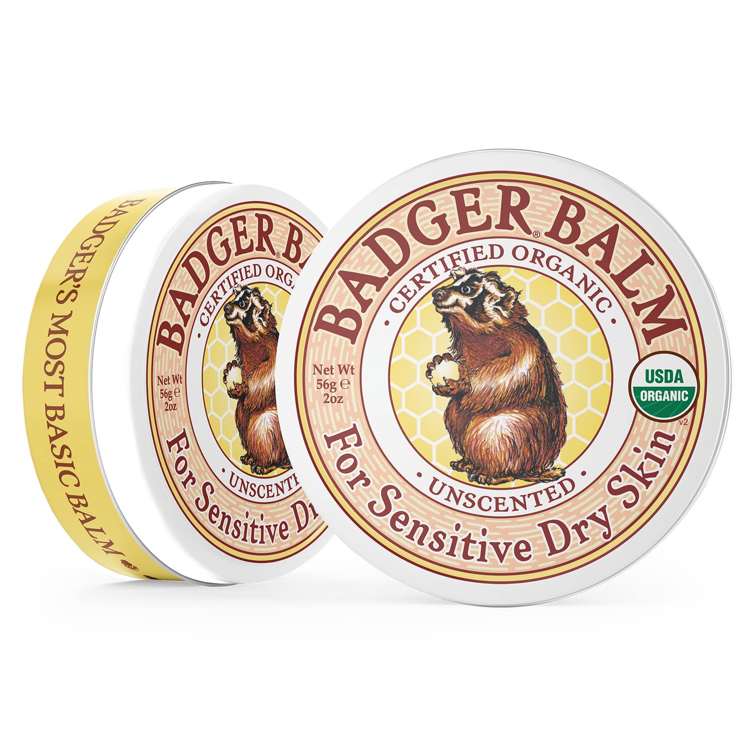 Badger Balm cruelty-free packaging emphasizes ethical production.