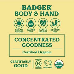 Badger Balm olive oil ingredient close-up highlighting natural hydration.
