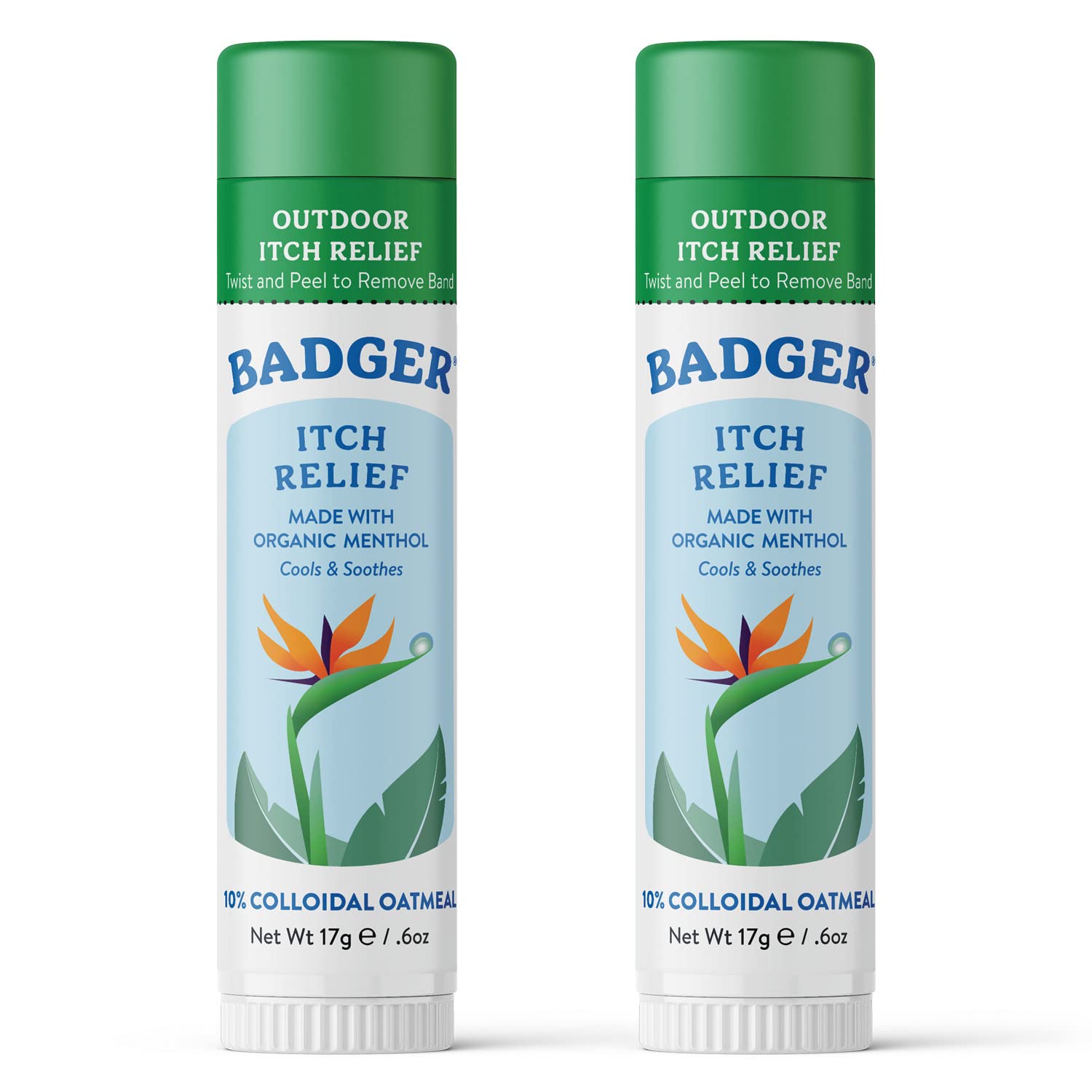 Badger bug bite itch relief stick close-up applying soothing formula for immediate relief